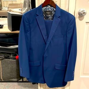 Statement | Italy | 40 R | Three-Piece Suit | Blue ||